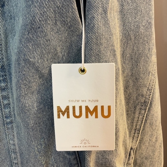 NWT Show Me Your Mumu Denim Jacket - Picture 4 of 9
